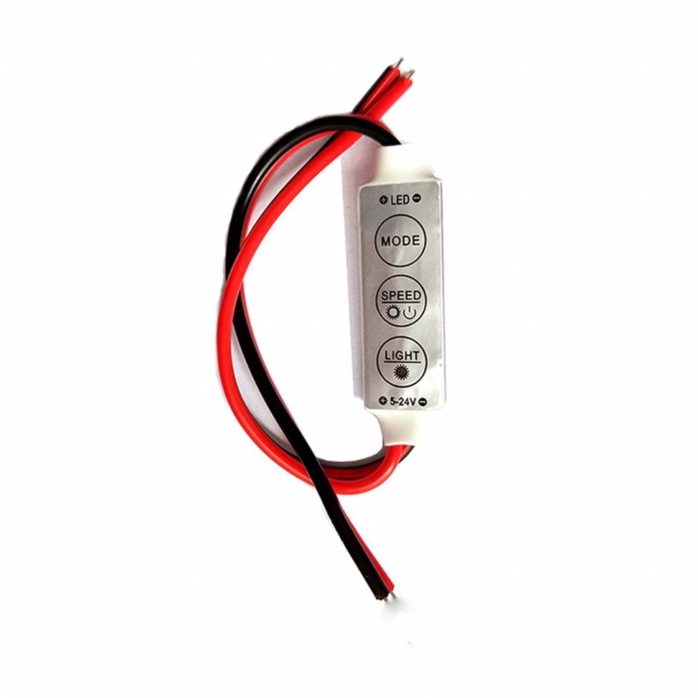 Dimmer Mini 12V 12A LED Dimmer Remote Controller For Single Color 5050/3528 Led Strips Brightness Dimmer