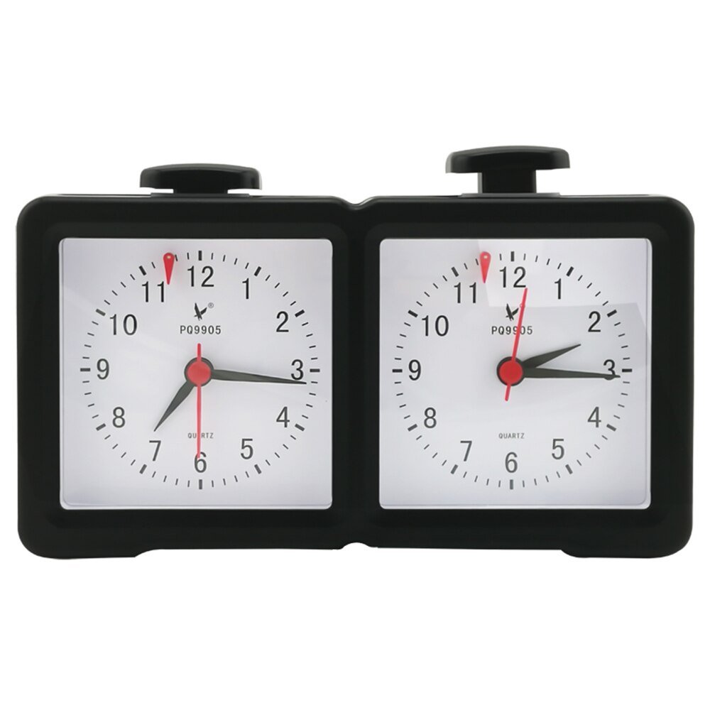 Portable Quartz Electronic Analog Chess Clock Count Up Down Timer Game Timer I-go Count Up Down Timer