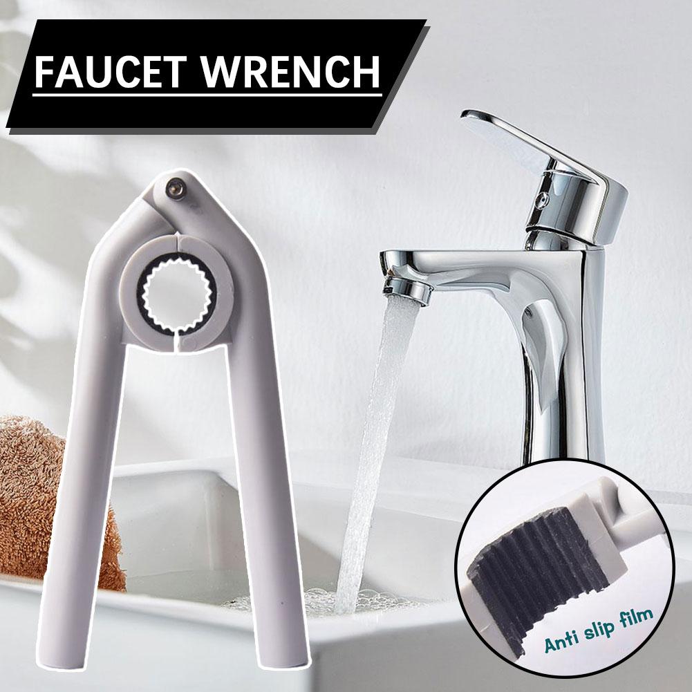 Torsione Rubinetto Aeratore Chiave Lavabo Da Cucina Beccuccio Filtro Strumento di Rimozione Bagno Antiscivolo Allentamento Rubinetto Chiave Maniglia Strumenti