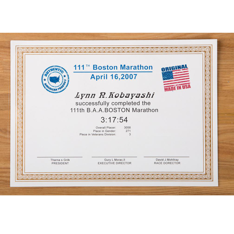 Honor Print Certificate Blank A4 Printable Paper DIY for Children/Employee Office Supplies