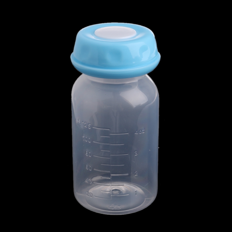 Bébé 125ML lait maternel biberons Collection stockage cou large stockage bouteille