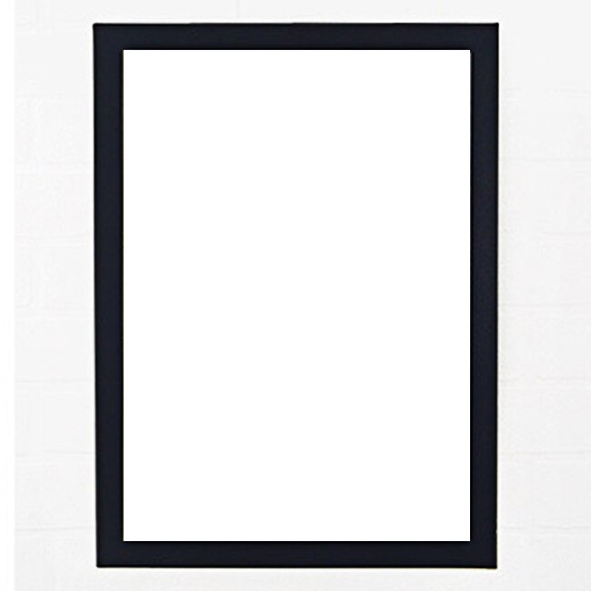 Gummi magnetisk selvklæbende rammer klistermærke guld sort sølv  a3 a4 billede foto certifikater ramme kontor butik plakat ramme: Billedramme sort / A4 21 x 30cm