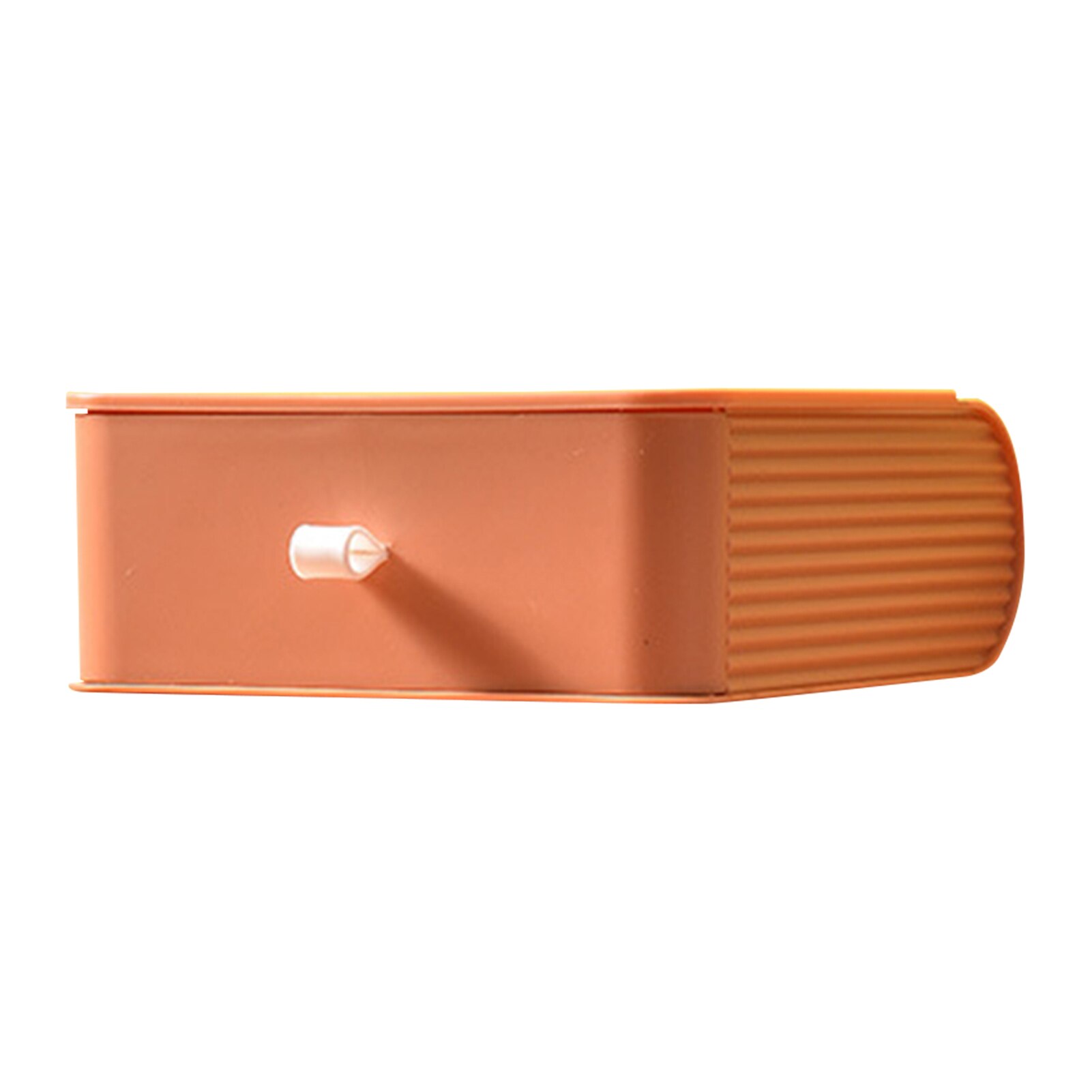 Stackable Drawer Office Drawer Storage Box Desktop Storage Drawer Storage Box Plastic Container Thick Desktop Lipstick Organizer: Orange