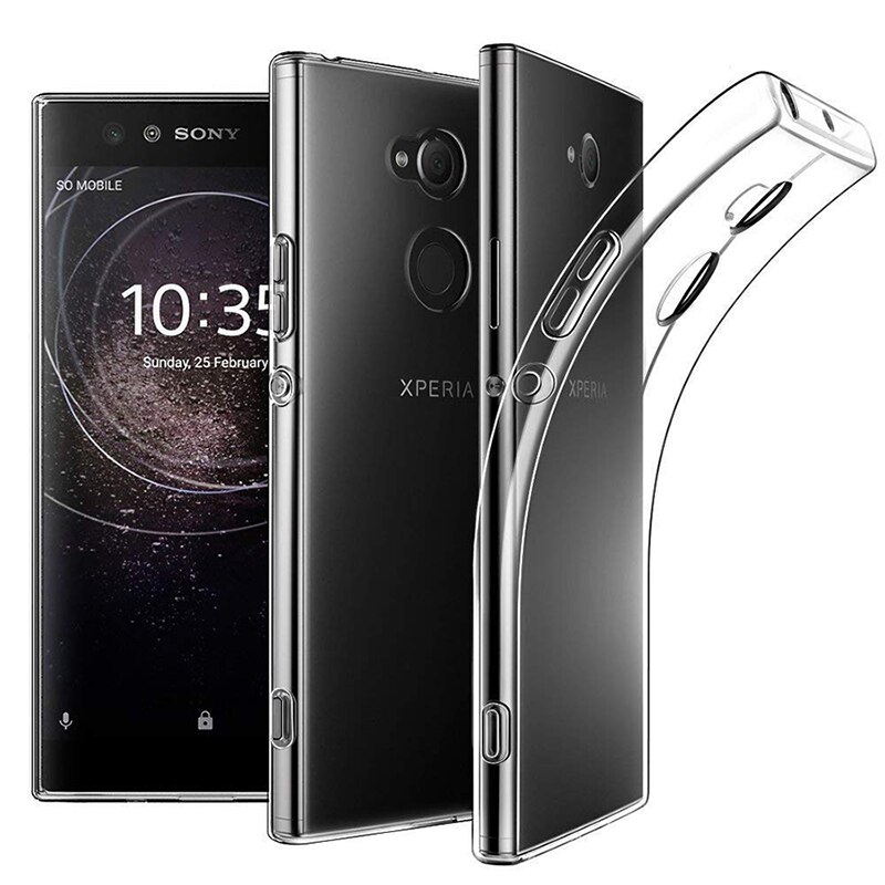 Originele Transparante Telefoon Gevallen Voor Sony Xperia L2 Dual H3311 H4311 Tpu Case Back Cover Slim Dunne Zachte Siliconen Clear funda Gel