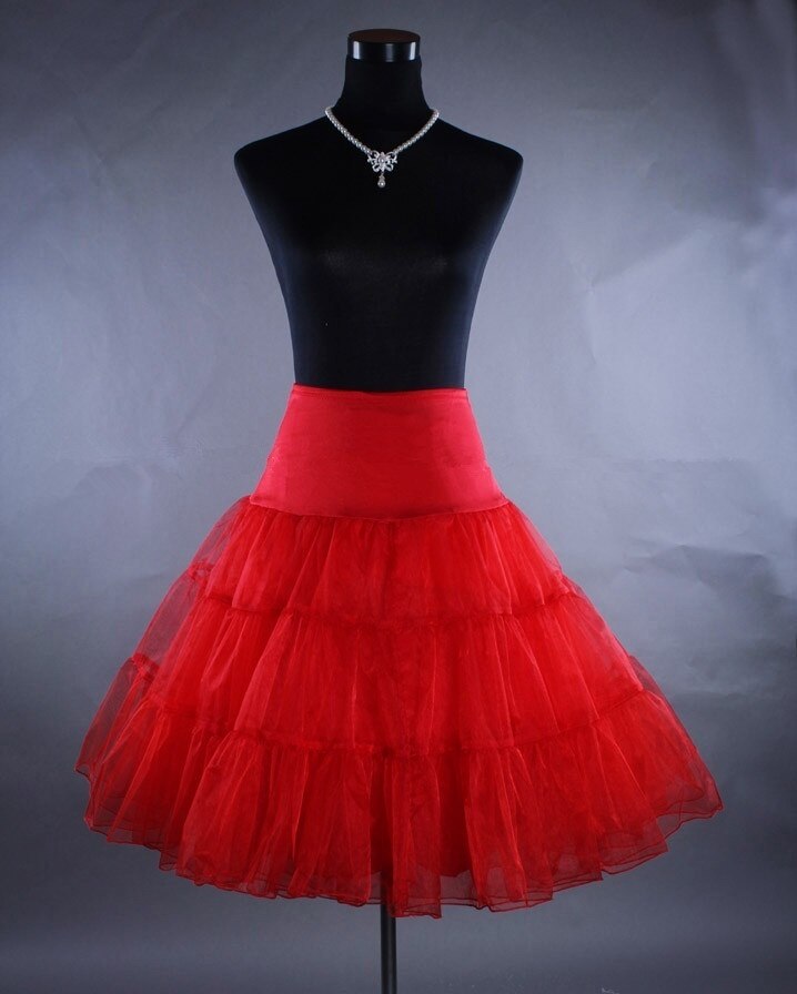 Short Wedding Petticoats for Wedding Dress Black crinoline girls enaguas novia underskirt rockabilly petticoat jupon mariage