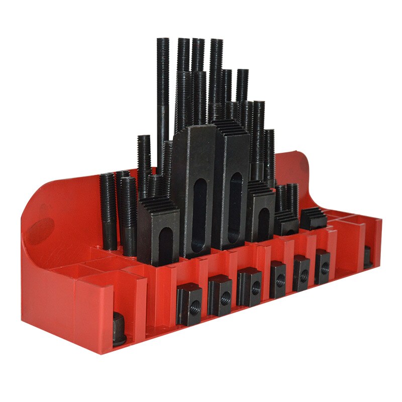 M12 Milling Clamping Set 58pcs Mill Clamp Kit Vice Universal Fixture Set Pressure Plate