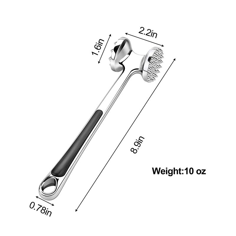 Meat Tenderizer, Dual-Sided, Meat Mallet, Meat Hammer