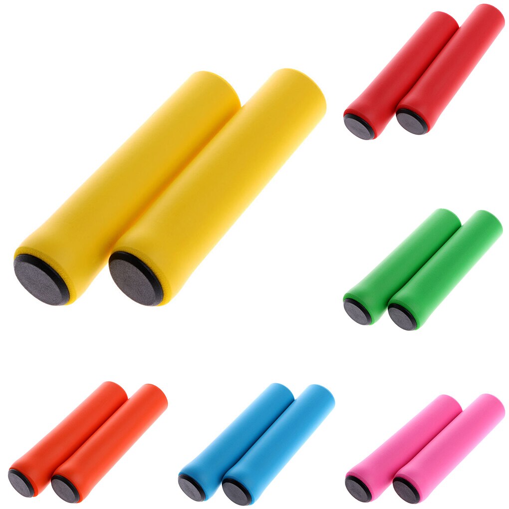 Mtb anti-skrid cykel blødt styr greb cover wrap komfortabel silikone mountainbike styr ærme