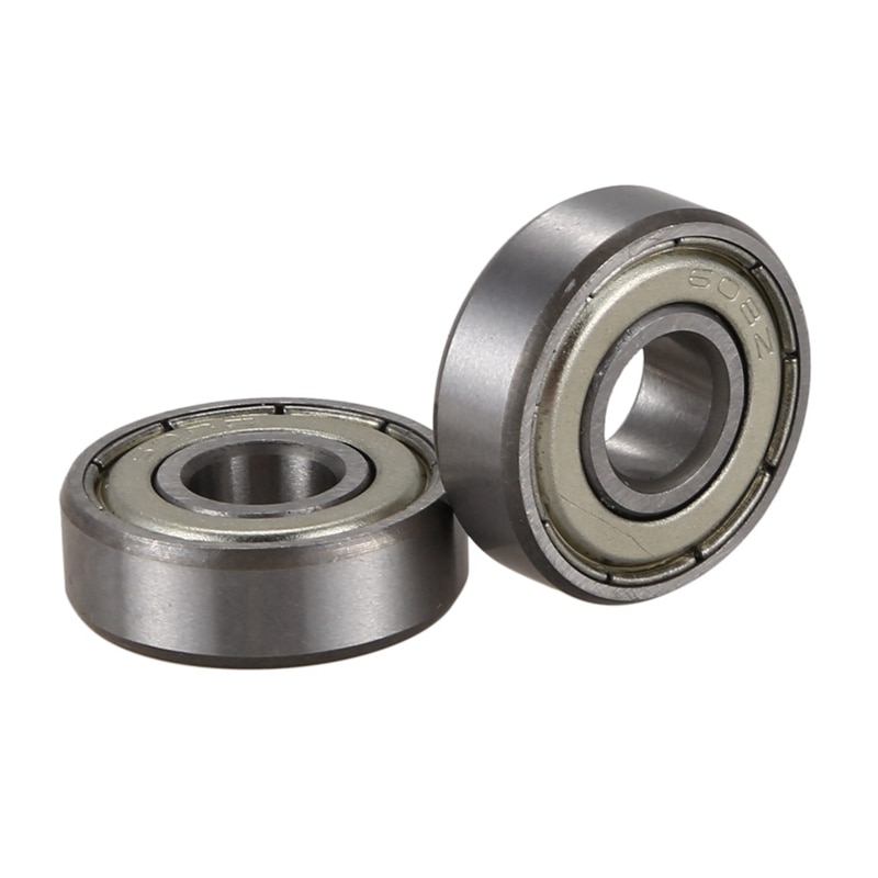 12 Pcs 608Z 22mm x 8mm x 7mm Single Row Deep Groove Ball Bearing