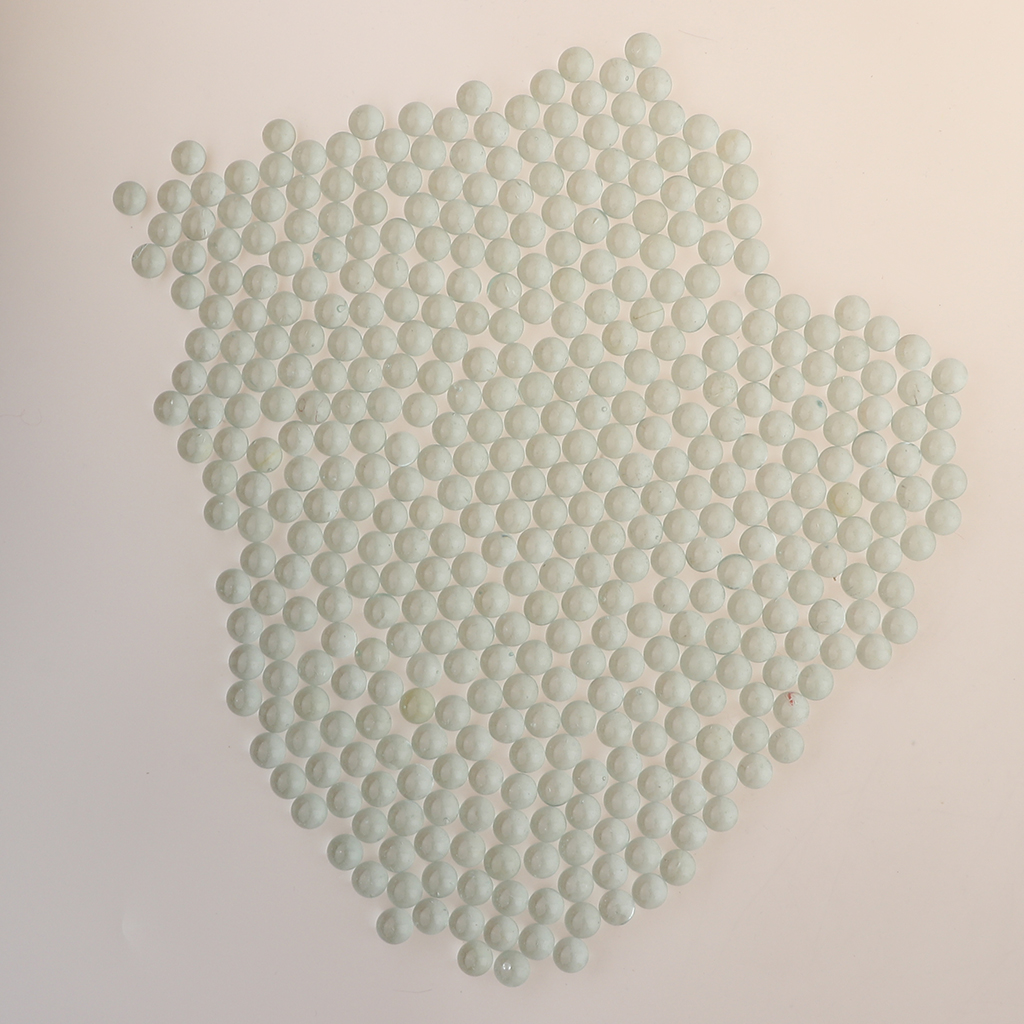 350 stk. 10mm runde klare glas marmor til fyldning af vaser akvariedekoration