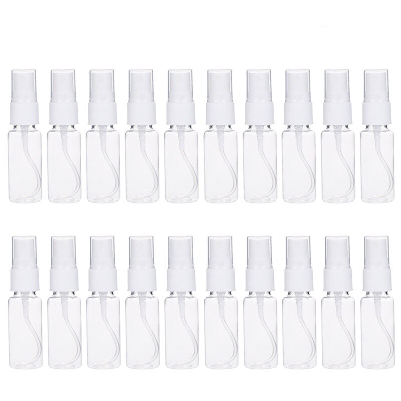 1Pcs Transparante Lucht Spray Fles 30 Ml/50 Ml/75 Ml/100 Ml Plastic Mini Parfum verstuiver Kan Vullen De Container Cosmetica