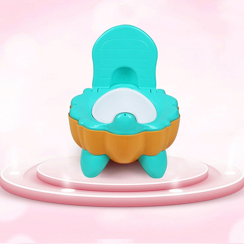 Gresskarform baby potte toalettskål trening panne toalett sete låve urinal