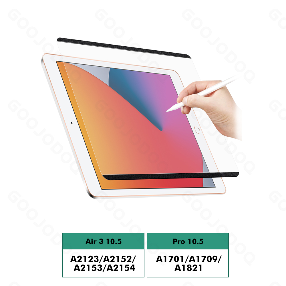 Magnetic Like Paper Screen Protector for iPad Pro 11 12 9 Feel-Paper Screen Protector for iPad Air 4 5 iPad 8 9 Generation: Air 3 10.5