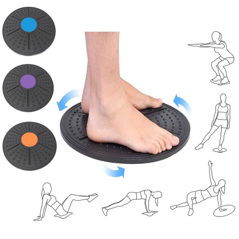 Balance Board Fitness Equipment Twist Boards Physical Therapy Equipment Twisting Back Board Thin Waist Legs Workout Non-Slip