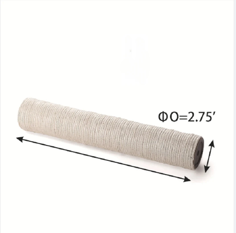 DIY Kat Krabpaal Vervanging Post voor Krabpaal Kat Toren Meubels Kittens Krabpaal met M8 Schroef Accessoires Gatos: XL / Rood
