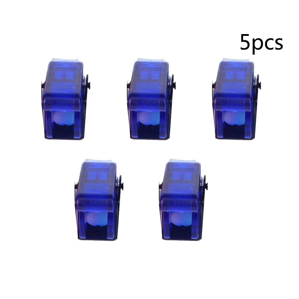 5 stück Schwarz Sicherheit Schalter kippen Kappe Abdeckung Schutz Für Kippschalter Schalter Kappen 12mm: Blau