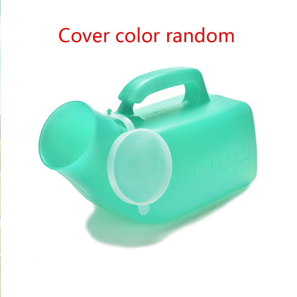 Potty Hospital Men Urinal Storage Bottle Toilet Plastic Leak Proof Handle Emergency Portable Camping Travel With Lid Outdoor