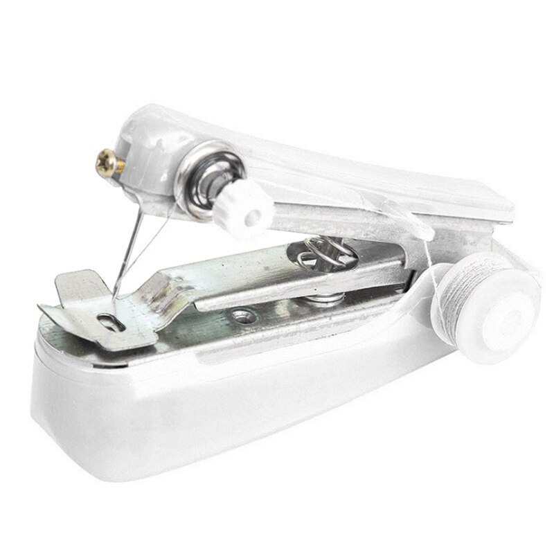 1Pcs Portable Household Hand Sewing Machine Simple Operation Sewing Tools Parts Side Cutter Overlock Presser Sewing Cloth Fabric: G292253