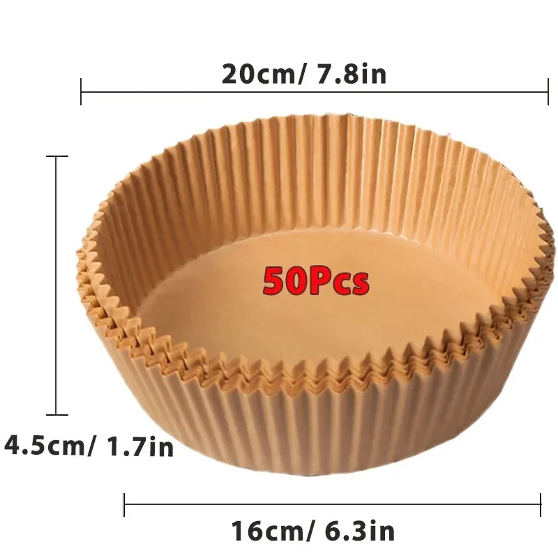 Acessórios de cozinha de ar fritadeira gadgets de cozinha utensílios de papel descartáveis pastelaria suprimentos de cozimento acessório bakeware barra de jantar