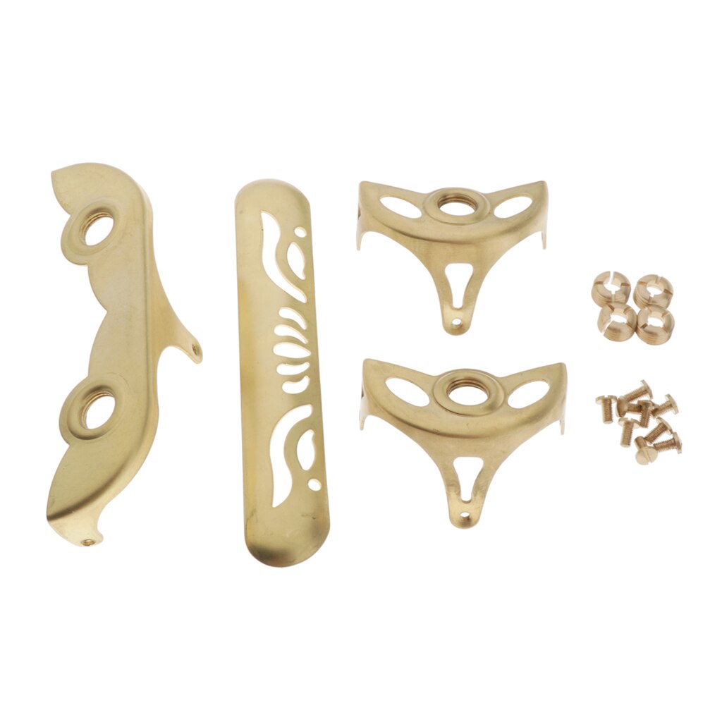 Alto Saxphone Key Guard Kit with Screws Instrument Sax Accessories 13cm