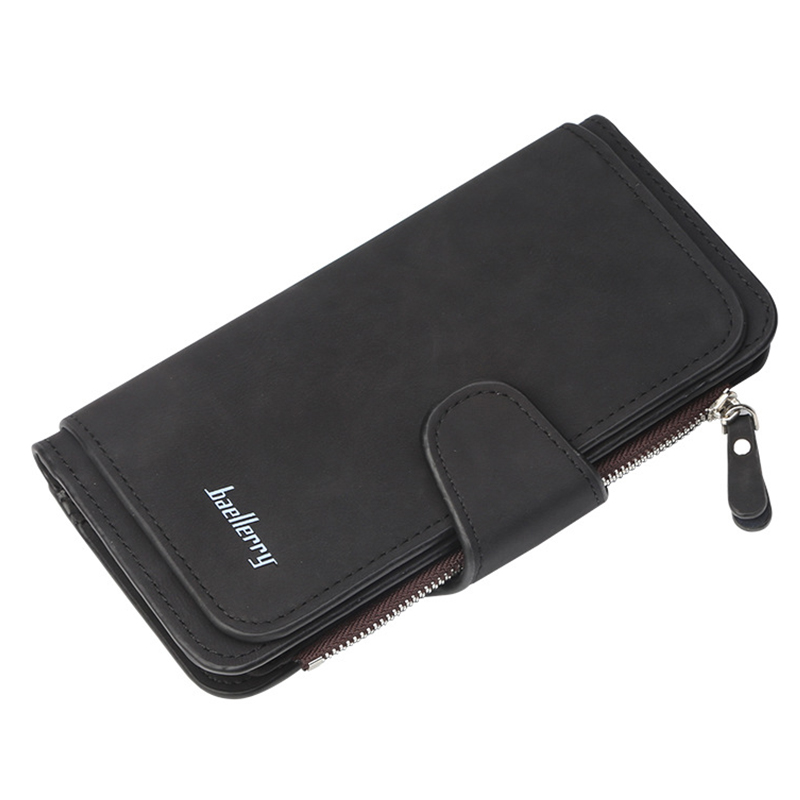 Women Wallets Long Wallet Female Purse Pu Leather Wallets Big Capacity Ladies Coin Purses Phone Clutch WWS046-1