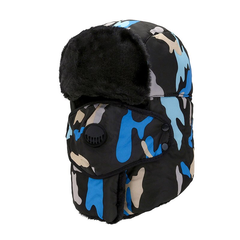 2021 nuovi cappelli invernali da uomo e da donna mimetici Lei Feng per bici da equitazione: 4