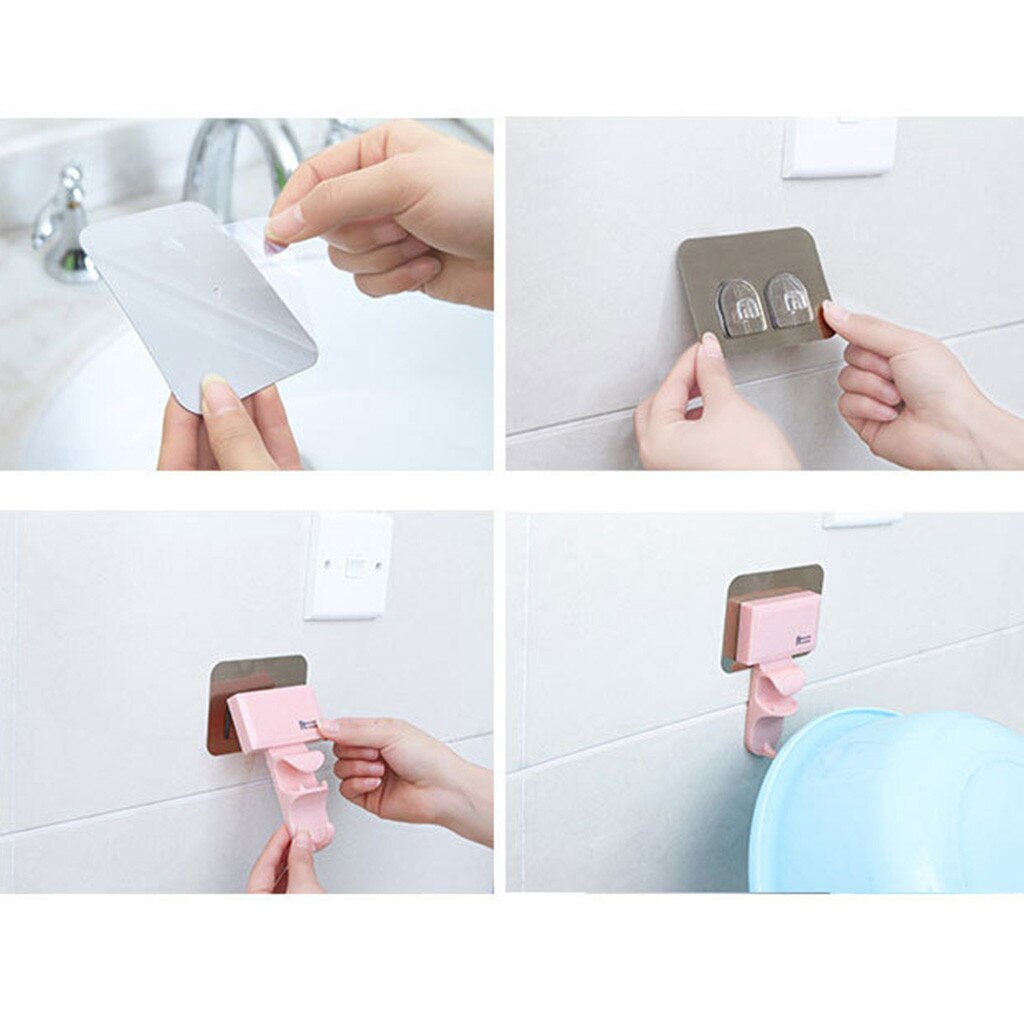 Gratis krachtige wastafel opberghaak wandhanger toilet wastafelhanger badkamerhaken