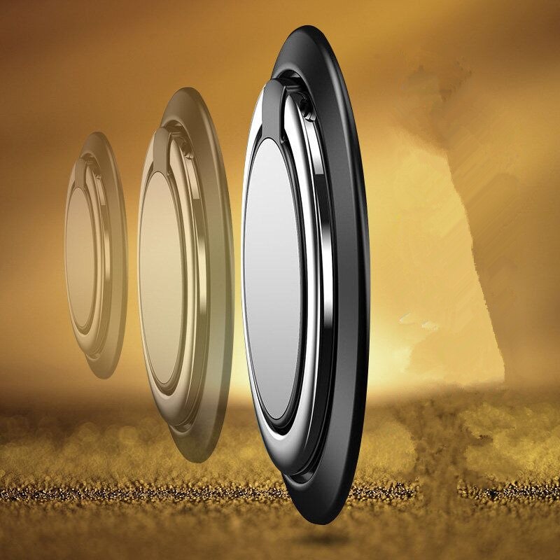 Portátil soporte de anillo para dedo para teléfono para coche titular imán soporte magnético para teléfono móvil Universal para teléfono hembra soporte