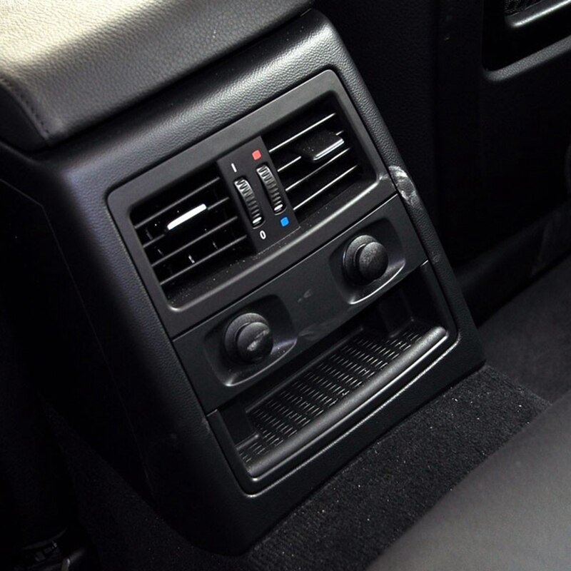 Samochodowa tylna kratka wentylacyjna AC zewnętrzna rama popielniczka pokrywa tapicerka zamiennik dla-BMW 3 seria E90 E91 2005-2012