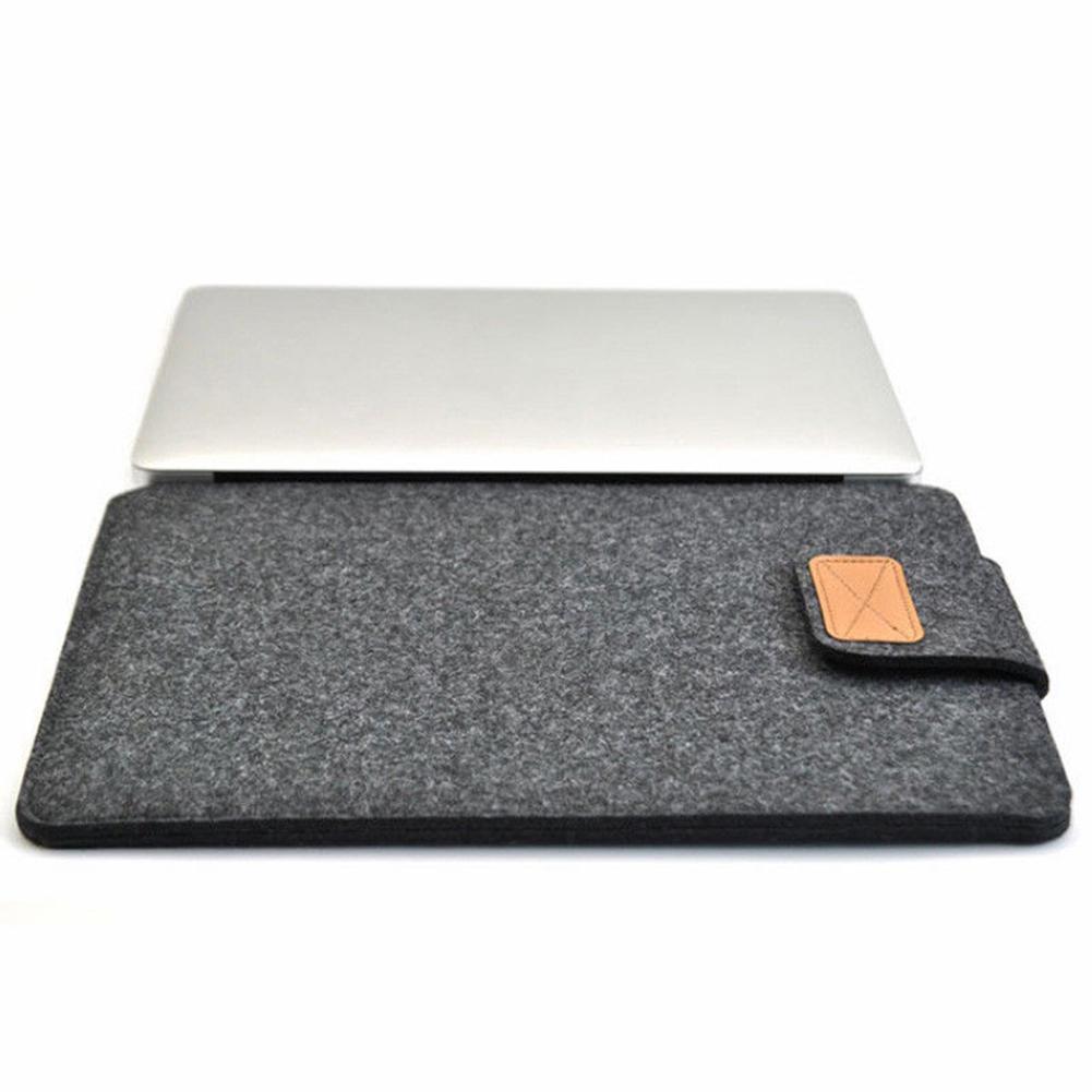 13-calowa, 15-calowa, filcowa, wąska torba na tablet MacBooks Air Pro, jednokolorowa torba do przechowywania tabletu