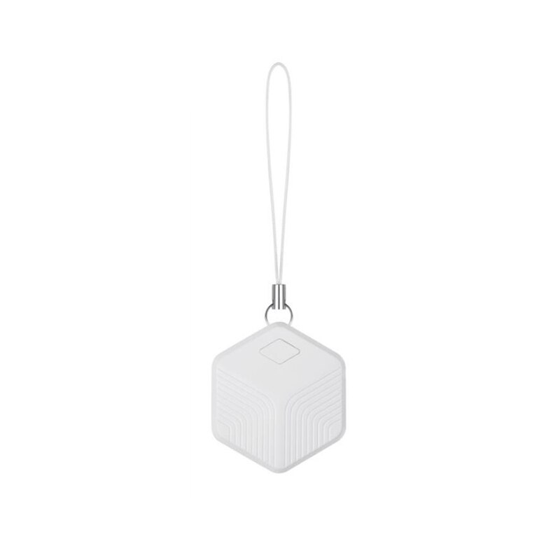 Bluetooth Smart Finder Alarm Tile Wallet Keys Alarm Locator Realtime Kids Pets Anti-Lost With Tuya Smart Life APP Useful Tracker: white