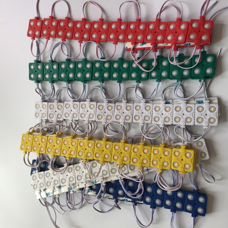 LED Module 5730 4led met bolle Lens Waterdichte IP65 Koud Wit LED Teken Licht module