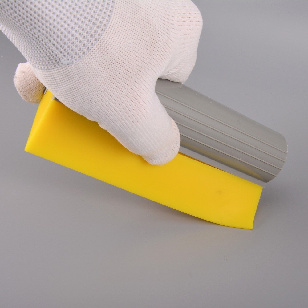 Foshio 14 Cm Venster Zuigmond Borstel Auto Huishoudelijke Schoonmaken Tool Glas Water Wisser Siliconen Blade Auto Wassen Cleaner Sneeuw Ijs schraper