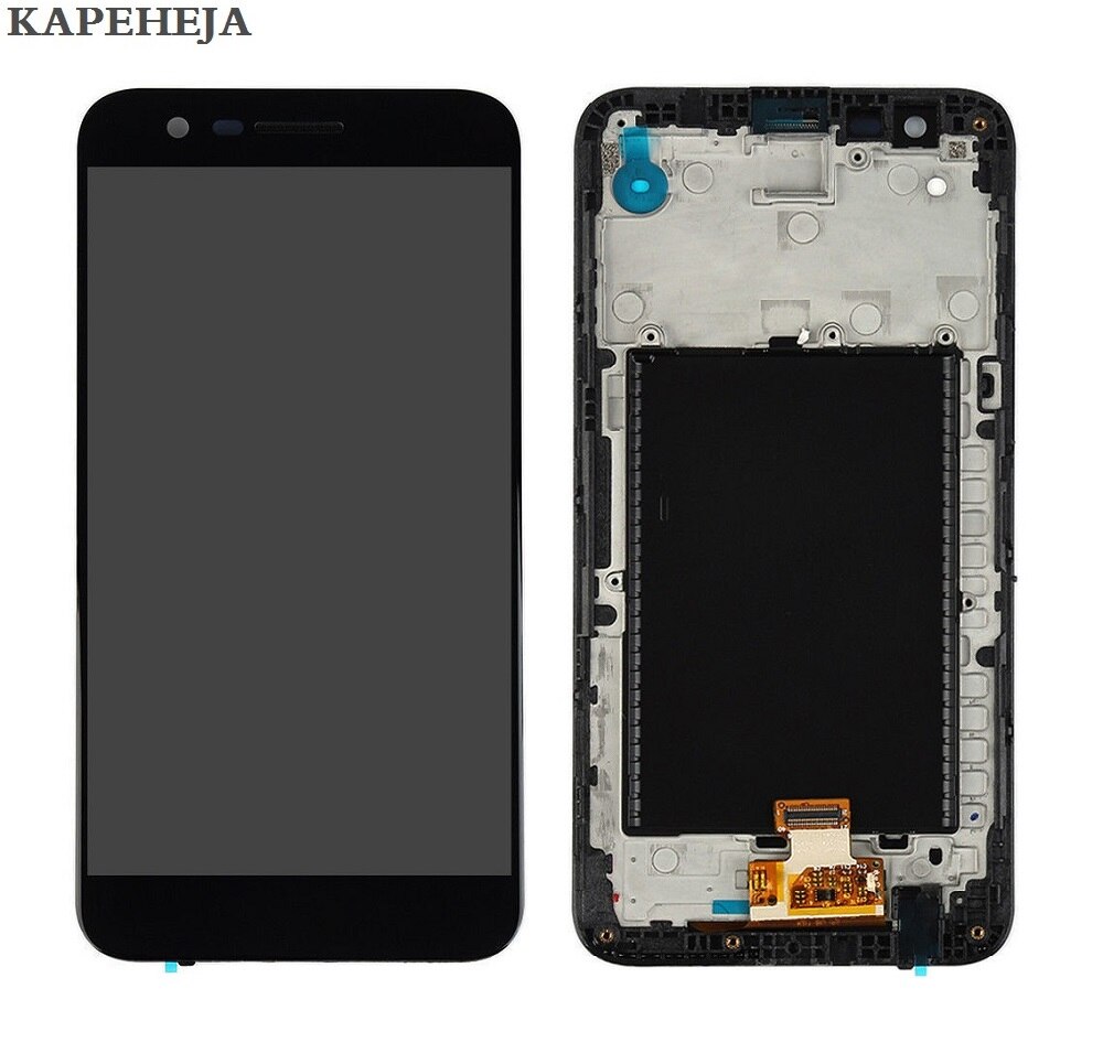 5.3 "Voor LG K20 Plus MP260 TP260 VS501 Lcd Touch Screen Digitizer Vergadering met Bezel Frame