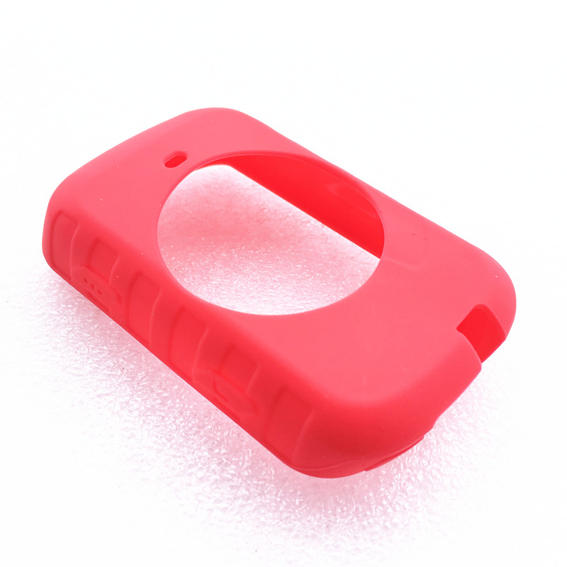 Funda genérica de silicona para bicicleta y Protector de pantalla para Garmin Edge 530 GPS funda de de ordenador para garmin edge 530: Rojo