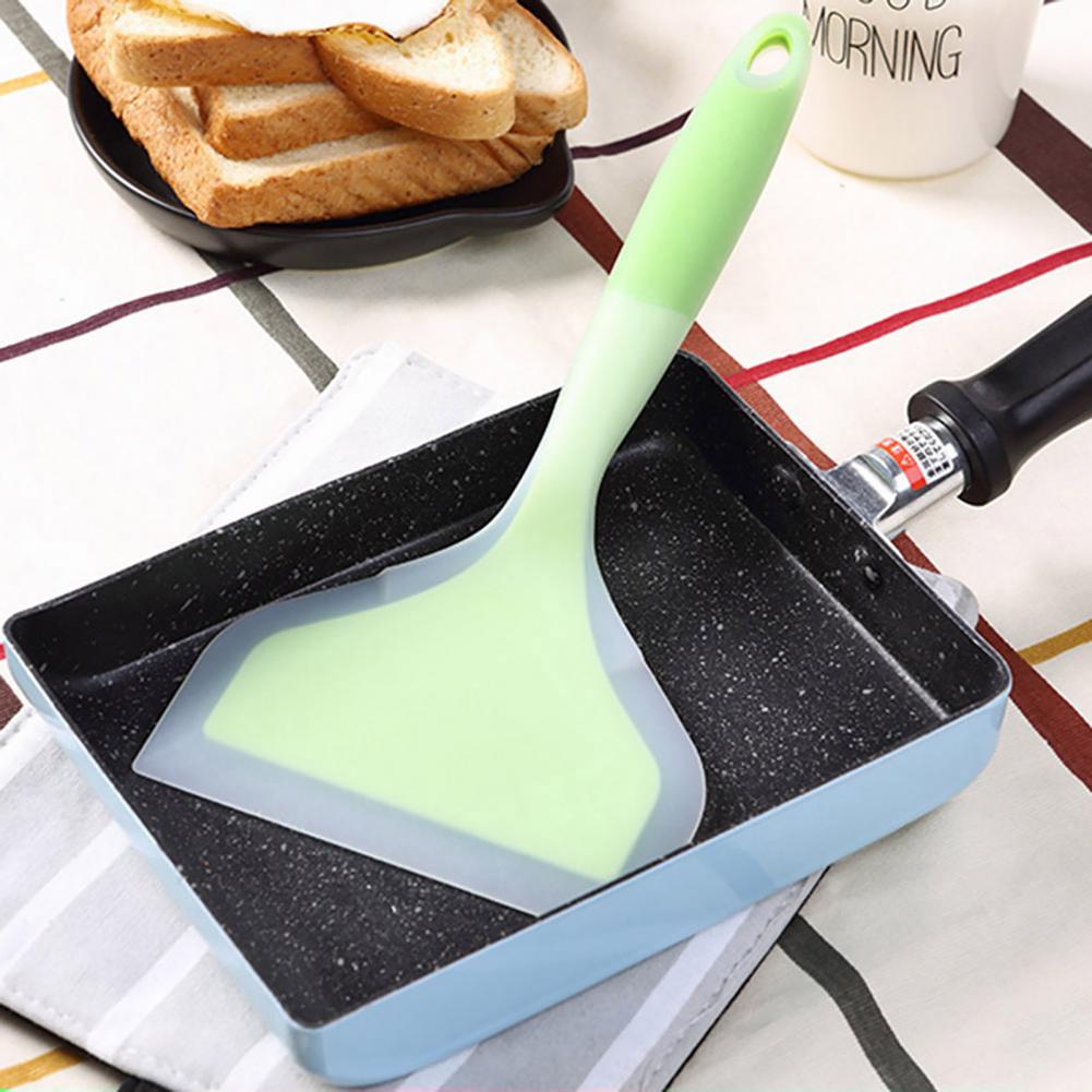 Silicone Kitchen Ware Cooking Utensils Spatula Beef Meat Egg Kitchen Scraper Wide Pizza Cooking Shovel Baking Spatula Shovel