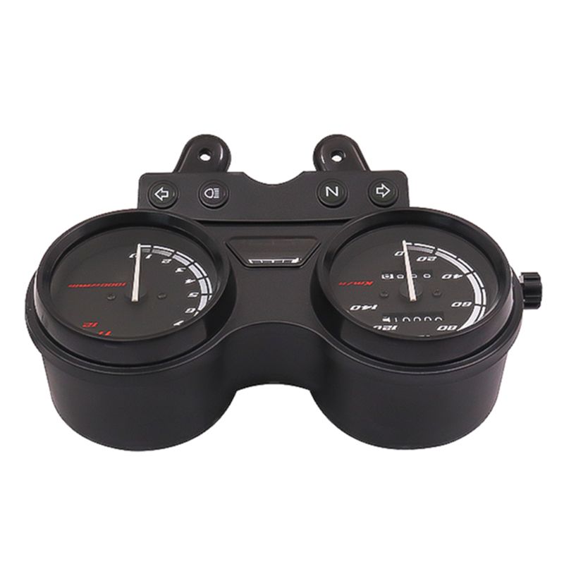 100% brand and Features: Dual Odometer Gauge: This is a digital meter which combined Odometer, Speedometer and