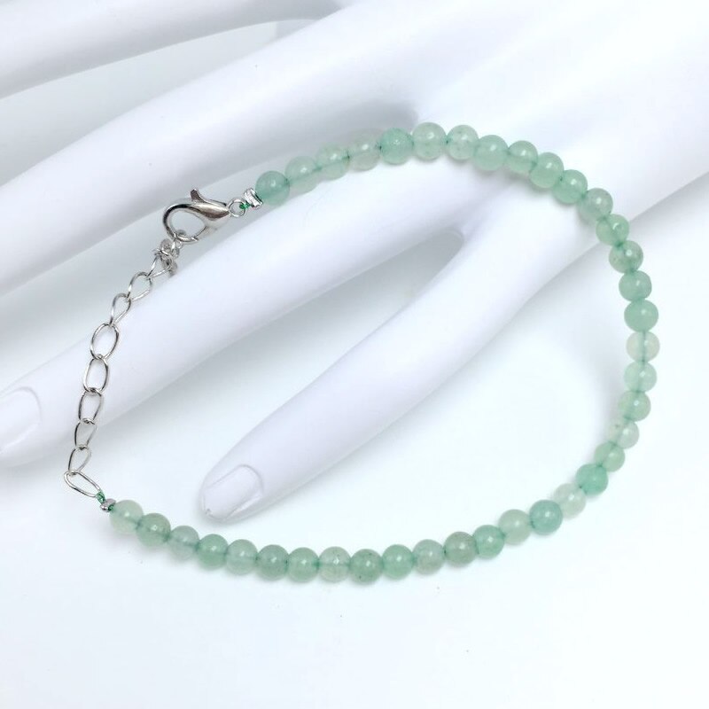 Pulsera de energía de cuentas de Chakra para mujeres y hombres, brazaletes de sodalita blanca turquesa, piedra de ágatas redondas naturales, joyería de Yoga hecha a mano, 4mm: Color marrón amarillo