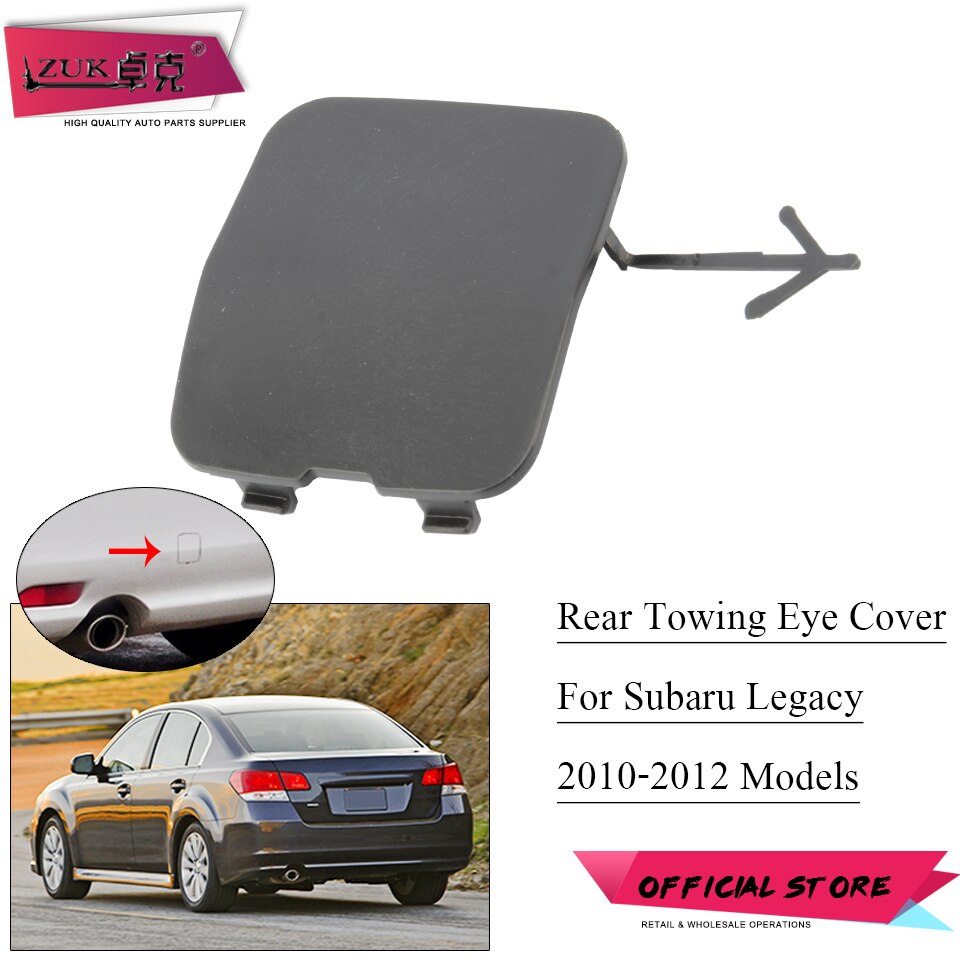 ZUK dla Subaru spuścizna B4 2010-2012 tylny zderzak hak holowniczy pokrywa hak holowniczy oko garnitur wykończenia pokrywy powłoki kolor podstawowy 57731-AJ370