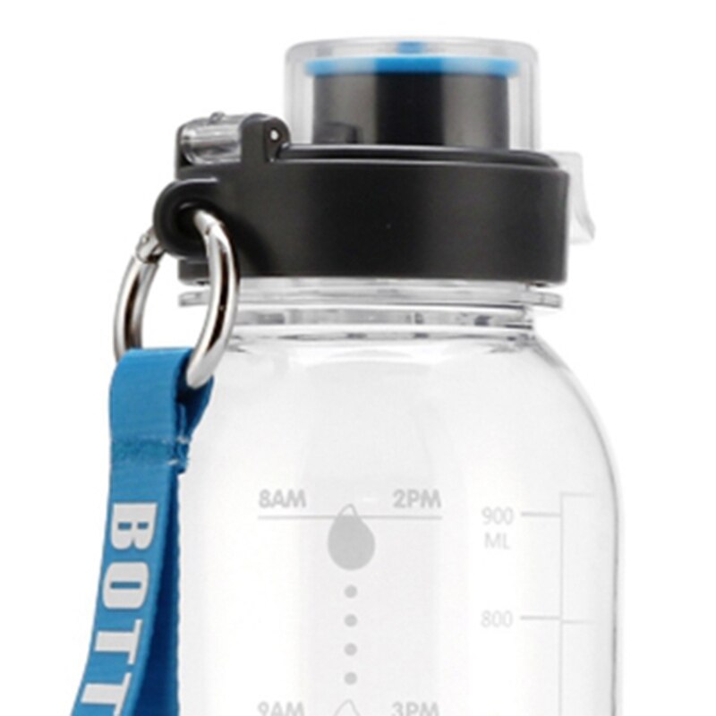 Gebotteld Vreugde 1L Water Fles Kantine Water Bottle Voor Outdoor Recreatie Drinken Fles 1000Ml Gym Plastic Fles