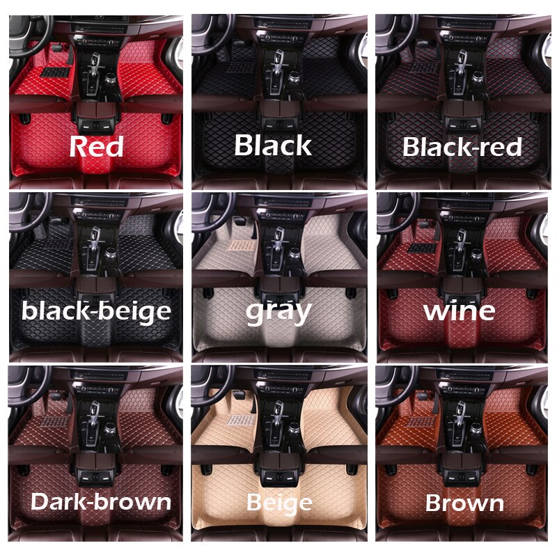 Alfombrillas de cuero para coche Infiniti QX60, , , , , , almohadillas personalizadas para pies, alfombra para automóvil