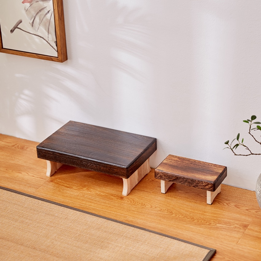 Meditatiebank, bamboe en houten kruk met kussen, knielende opvouwbare kruk, meditatiekruk, yogakruk, voor meditatie/A/432017cm
