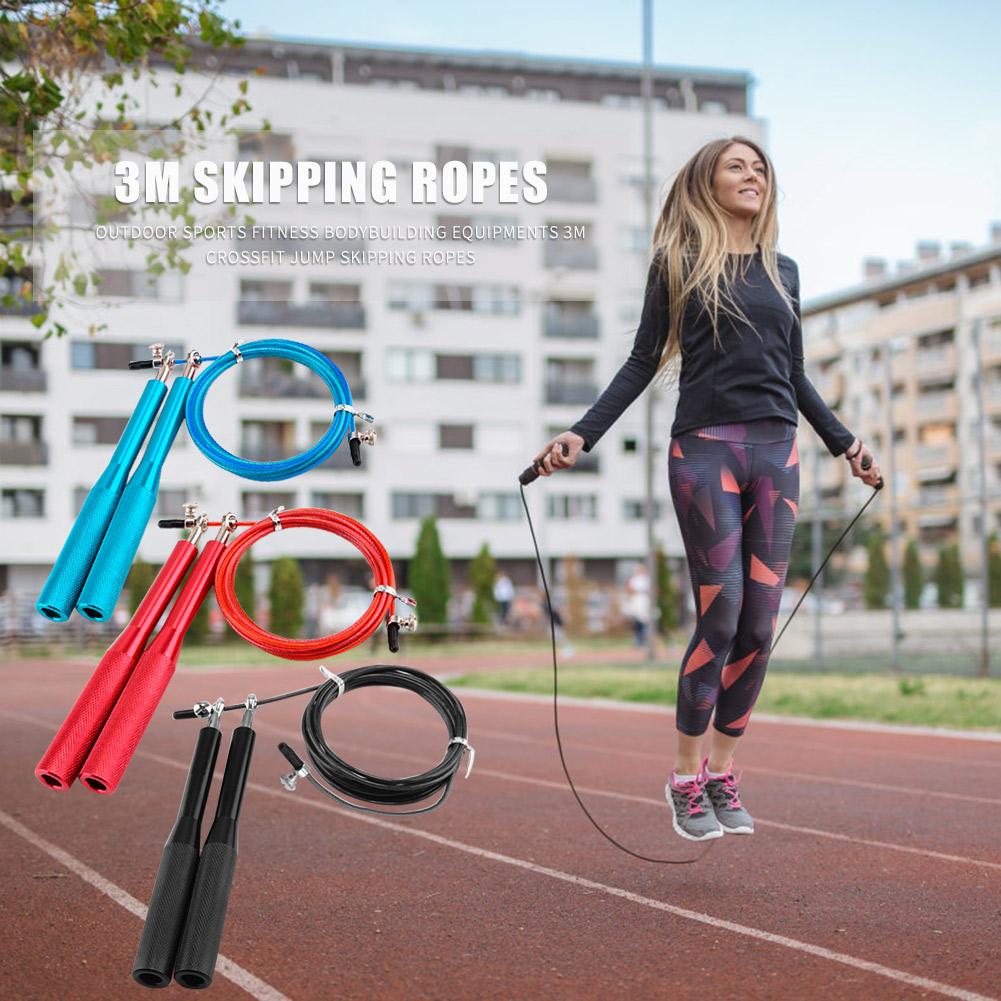 3m hoppereb ultra-speed sjippetove gym fitness træning justerbare hurtig hastighed hoppereb
