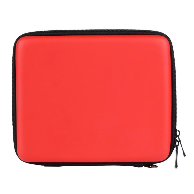 Portable Bag Accessoris Opbergtas Console Opslag Harde Eva Storage Zip Case Beschermende Houder Voor Nintendos Schakelaar 2DS: Rood