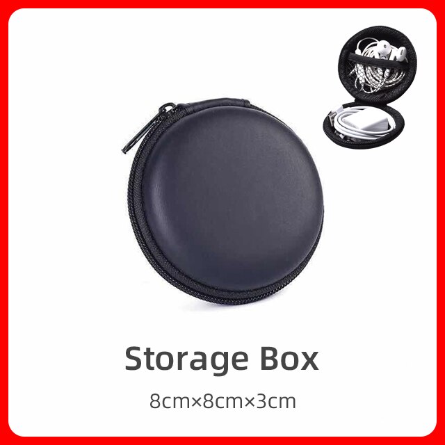 HD Mic Wired Kopfhörer Super Bass Noise Reduction Headset Hifi Stereo In Ear Ohrhörer Handy Zubehör 3,5mm Für iPhone 6 7: Storage Box