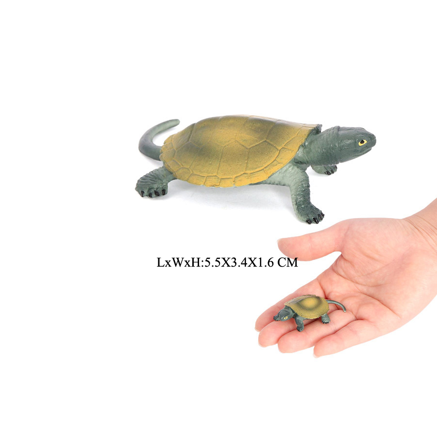 Realistische Plastic Zeeschildpad Levensechte Schildpadden Oceaan Dier Kleine Schildpad Beeldjes Voor Party Favor Decoratie Educatief Speelgoed: NO.19