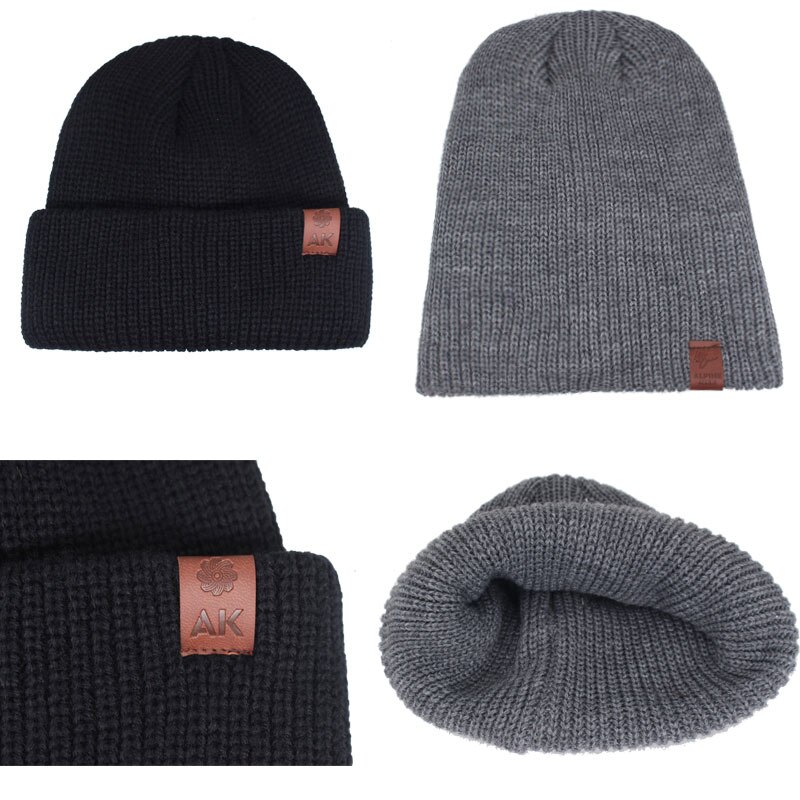 Skullies Mutsen Mannen Gebreide Muts Winter Hoeden Voor Mannen Winter Cap Vrouwen Motorkap Mannelijke Gorro Masker Touca Mannelijke Beanie hoed heren Cap