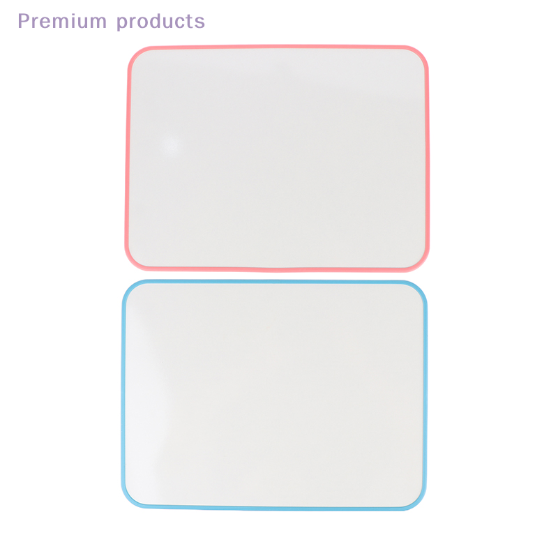 1PC Multi-color Uitwisbare Schrijfbord Studeerkamer Desktop Tekentafel Onderwijs Dubbelzijdig Klein Whiteboard Handschriftbord