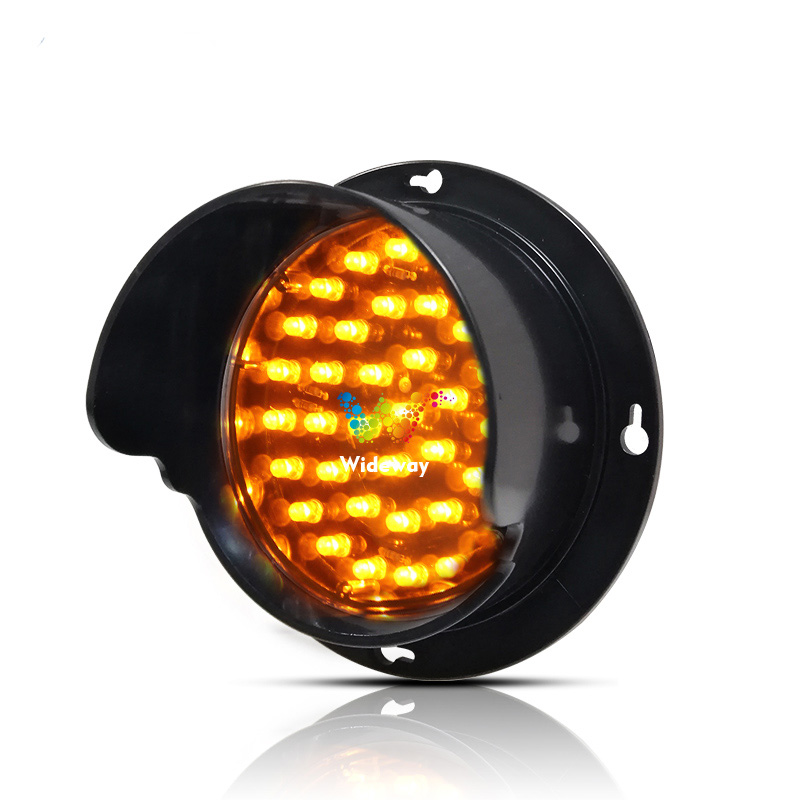 Promotieprijs Hoge helderheid DC 12V rood geel groen LED-signaallicht 100 mm verkeerslicht te