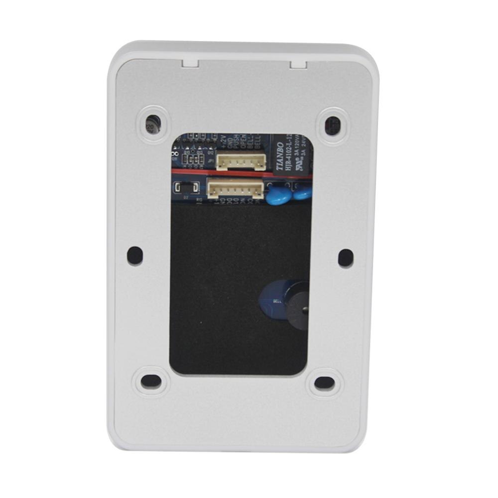 Touch Screen Backlight Standalone Access Controller 125Khz RFID Access Control Keypad Card Reader Door Lock System